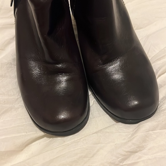 Liz Claiborne flex boot with zipper brown size 9 medium - Picture 5 of 8